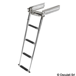 Big under-platform sliding ladder