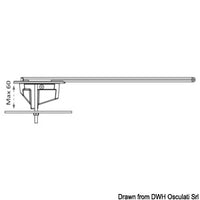 Ray flush-mount climbing aid handle