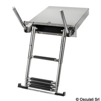 EasyUp built-in telescopic ladder with handles