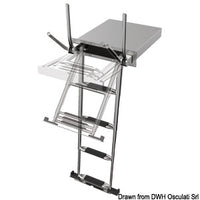 EasyUp built-in telescopic ladder with handles