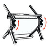Foldable ladder AISI316 standard 3 steps