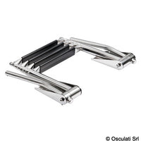 EasyUp Telescopic ladder with handles for installation above the bathing platform