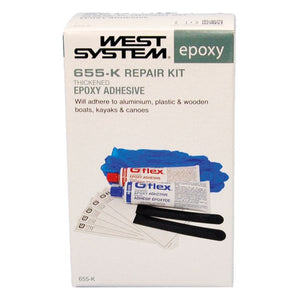 West System G/Flex 655-K Adhesive Epoxy Repair Kit