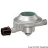 Kit for Campingaz bottles or similar, for mounting under the kitchen in a watertight container