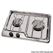 Techimpex hob unit 2 burners