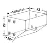 Waste water tank 50 l