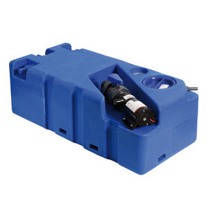 Waste water tank w/macerator 12 V 70 l