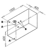 Waste water tank 215 l