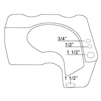 Universal waste water collection tank