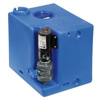 Waste water tank w/macerator 24 V 52 l