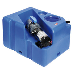 Waste water tank w/horizontal soaker 40 l 24 V