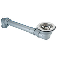 90-mm Ø strainer drain