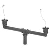 Kit of drains with chain plug and drain pipes