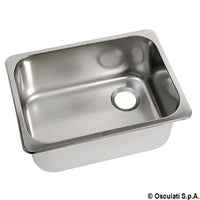 SS rectangular sink 250x360x150 mm