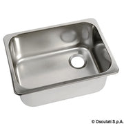 SS rectangular sink 250x360x150 mm