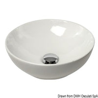Ceramic hemispherical sink surface mounting Ø410mm