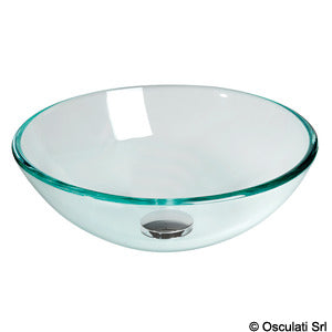 Glass hemispherical sink 360 mm