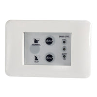 Toilet unit control panel