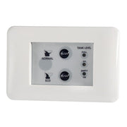 Toilet unit control panel