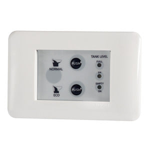 Toilet unit control panel