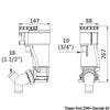 Manual-to-electric toilet conversion kit