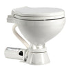 Electric toilet unit compact plastic seat 12 V