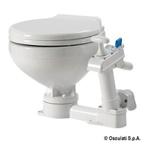 Compact manual toilet plastic board