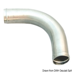 90° joint for toilet draining