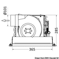 CLIMMA marine  SPLIT air conditioner 8000 Btu/h