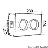 HEATER CRAFT 2-outler centralized heater