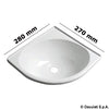 Angle sink white ABS