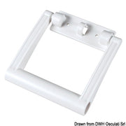 Pair white foldable handles f.IGLOO ice makers