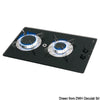 2-burner gas cooktop 500 x 300 mm