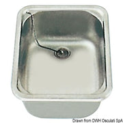 Rectangular sink