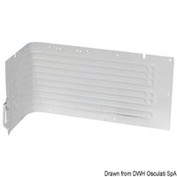 L-shaped evaporateur max 125 l fridge