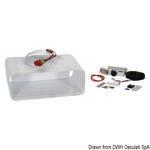 Evaporator w/box max 200 l fridge