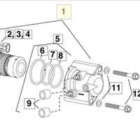 KIT,FUEL INJECTOR 5010220  - Supersedes 5008837 Evinrude Johnson Spares & Parts