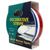 PSP Waterline/Hull Tape Red/White/Mid Blue 39mm x 50m