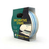 PSP Colour Stripe Triple Stripe T1 19mm Light Blue 19mm x 50m