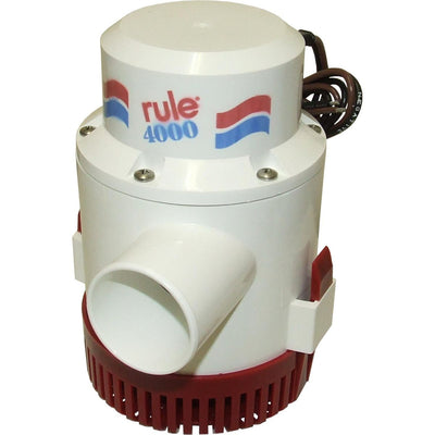Rule 56D-24 4000 Submersible Bilge Pump (24V / 252 LPM / 50mm Hose)  504134