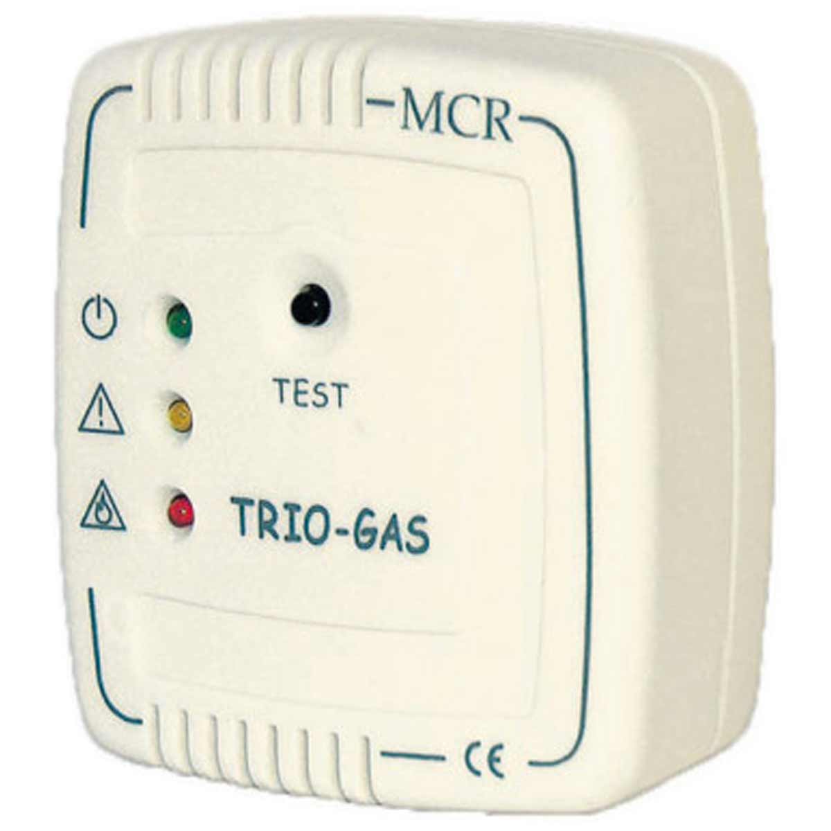 MCR Trio Gas Alarm Ivory