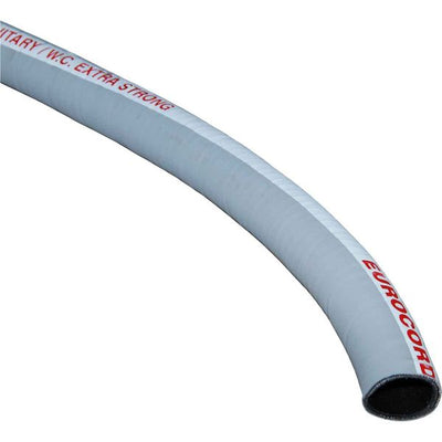 Seaflow Butyl Sanitation Toilet Waste Hose (38mm ID / Sold Per Metre)