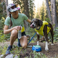 Ruffwear Trail Runner™ Ultralight Dog Bowl in Blue Pool