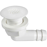 Osculati Plastic 90 Degree Deck Drain (19mm Hose) 511573 17.399.90