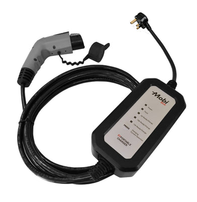 Ratio MobiBox - Adjustable mobile EV charger - type 2 - UK plug - 6A-13A - 5M