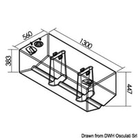 Fuel tank 271 l