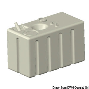 Cross-linked polyethylene fuel tank 248 l