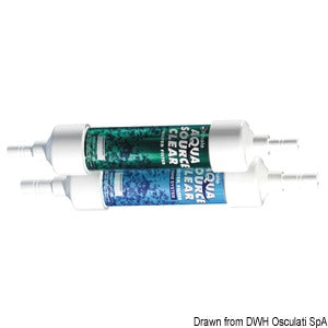 Purifying filter for fresh water