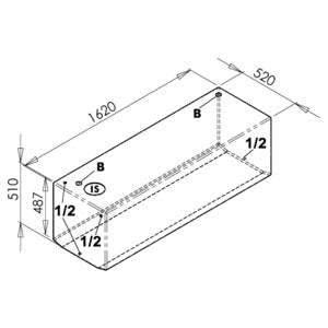 Tank for drinkable water 350 l