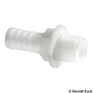 Hose adaptor 1/2" x 15 mm straight